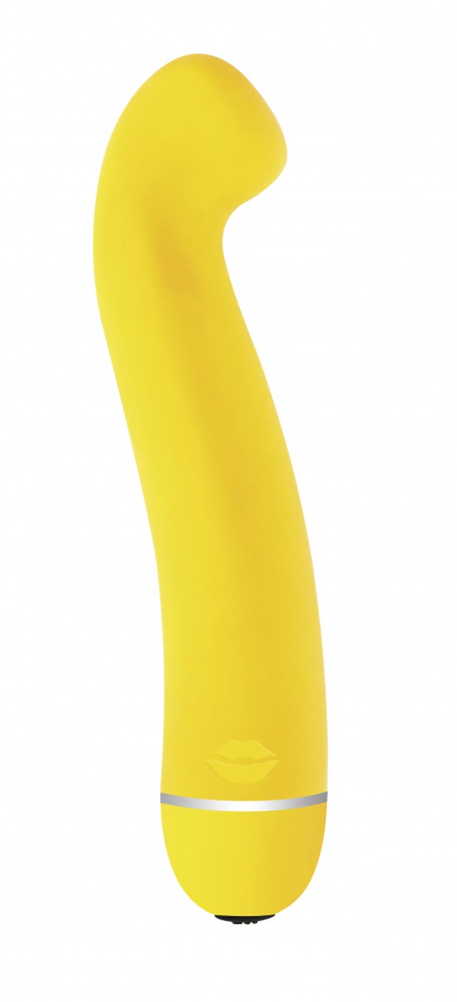 57-7902-00 wibrator klasyczny - Vibrator Fantasy Phanty Yellow żółty wibrator silikonowy