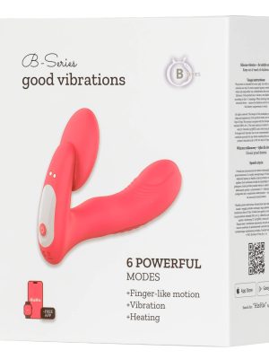 Silicone vibrator 3 speeds, 6 frequencies,Finger function,Heating + APP control