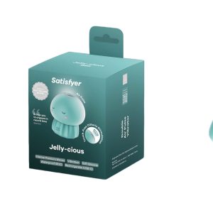 stymulator łechtaczki - Satisfyer Jelly-cious silikonowy masażer z falami ciśnienia