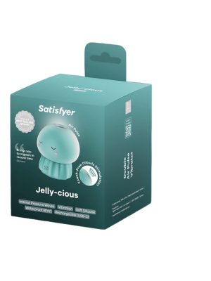 stymulator łechtaczki - Satisfyer Jelly-cious silikonowy masażer z falami ciśnienia